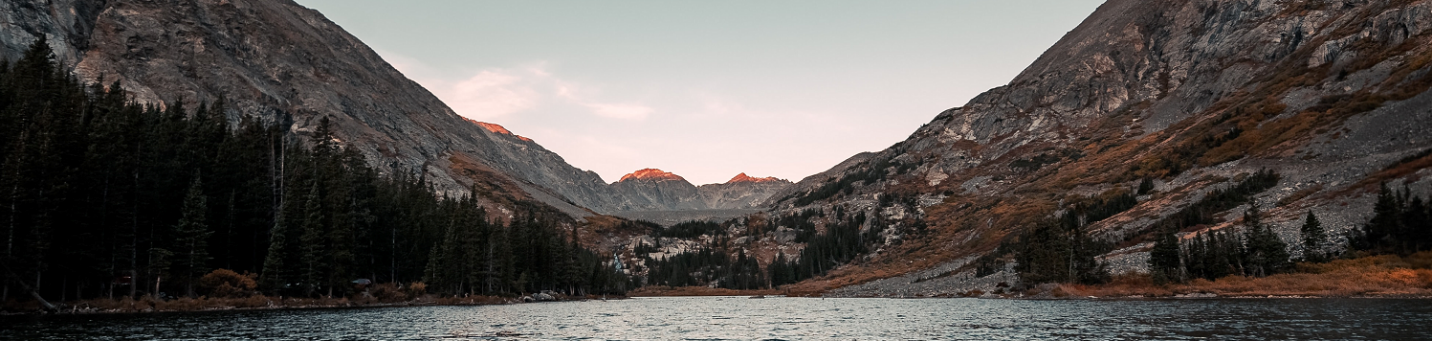 Colorado Lake With Mountains