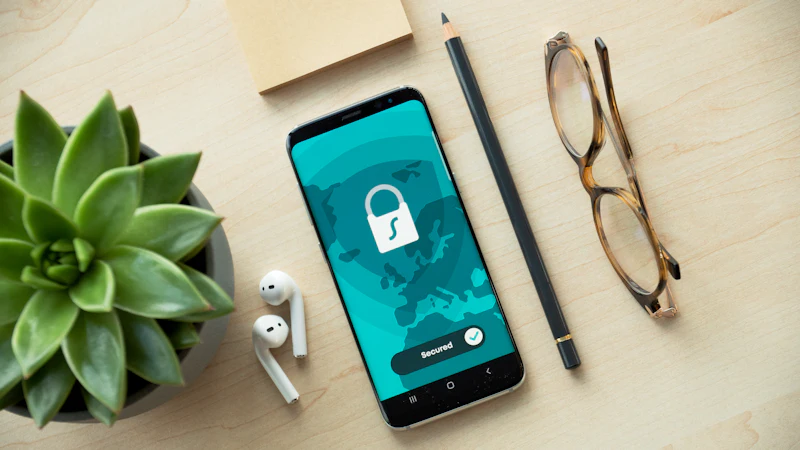 Smartphone lock screen representing multi-factor authentication
