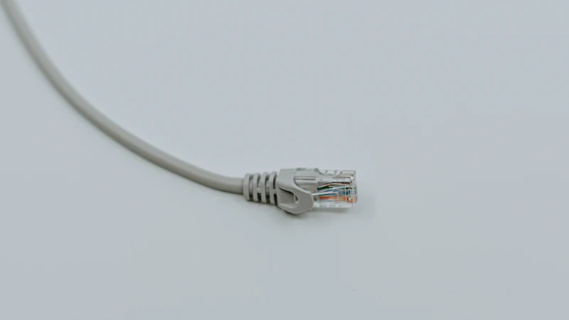 Unplugged network cable representing isolating a compromised device